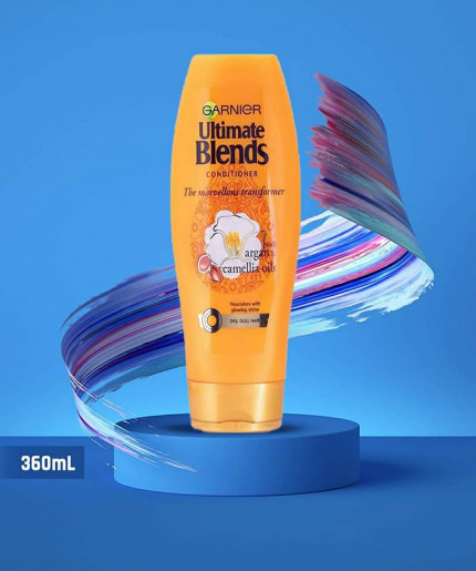 Garnier Ultra Doux Oils of Argan and Camellia Conditioner: Nourish and Revitalize Your Hair