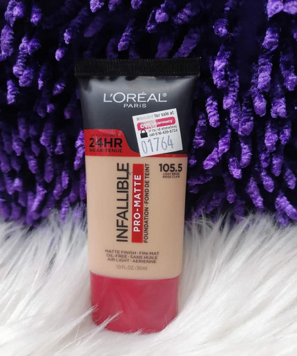 Loreal Infallible Pro-Matte Foundation, 105.5 Light Beige
