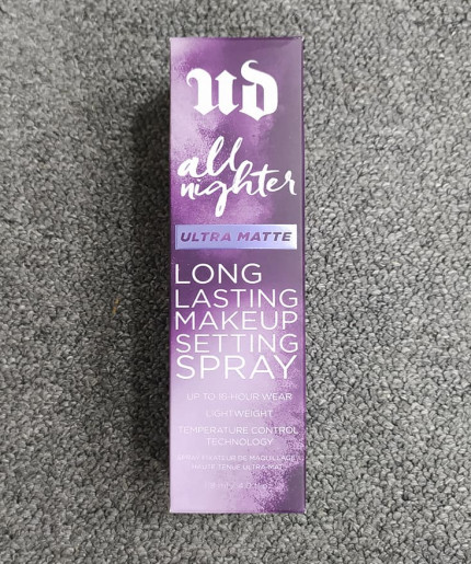 Urban Decay All Nighter Ultra Matte Setting Spray