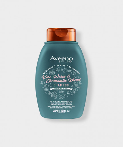 Avenno Rose Water & Chamomile Blend Shampoo: Gently Cleanses and Nourishes Hair