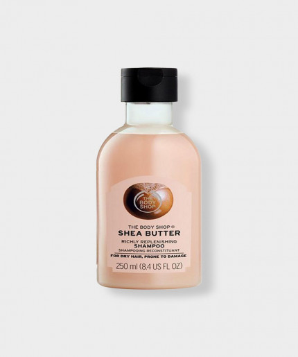 The Body Shop Shea Butter Richly Replenishing Shampoo (250ml) - Natural Hair Care Solution