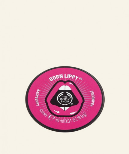 Born Lippy Raspberry Lip Balm: Nourish Your Lips with Potent Pot - E-Commerce Exclusive