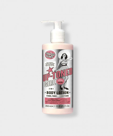 Soap & Glory Up-Toned Girl 3-in-1 Body Lotion - 350ml: Get Glowing and Toned Skin with This All-in-One Lotion
