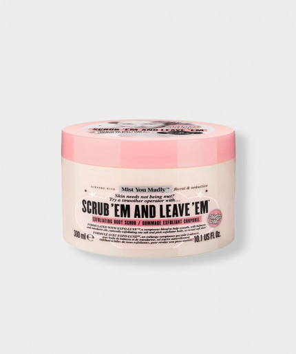 Soap & Glory Mist You Madly Scrub 'Em & Leave 'Em Body Exfoliator | Exfoliating Scrub for Silky Smooth Skin | Gentle, Fragrant Body Treatment