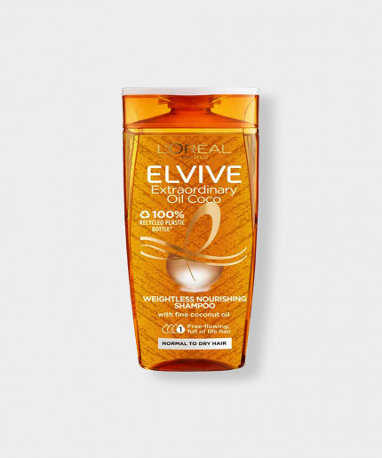 Loreal Elvive Extraordinary Oil Coco Weightless Nourishing Shampoo 400ml