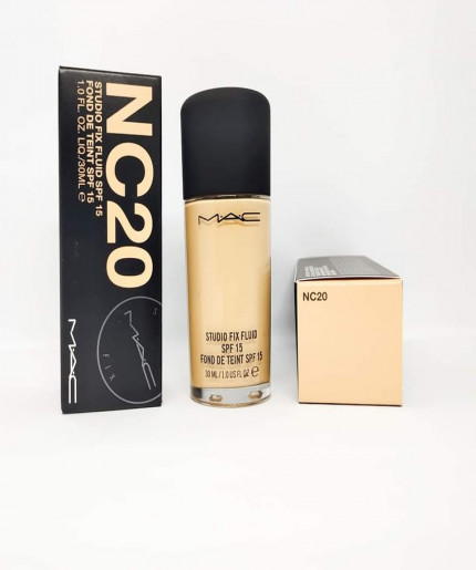 M.A.C Studio Fix Fluid Broad Spectrum SPF 15 Foundation-NC20