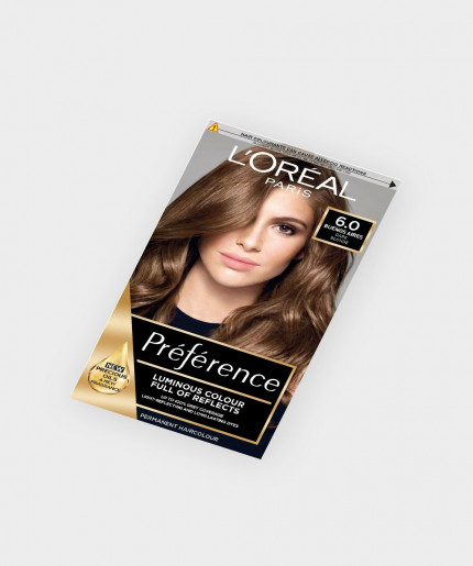 L'oreal preference 6.0 buenos aires dark blonde hair dye60ml