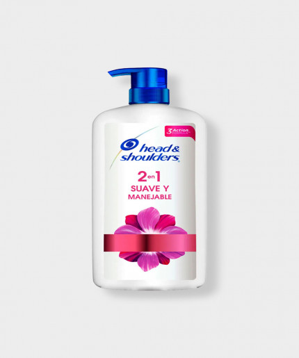 Head & Shoulders 2 in 1 Suave y Manejable Shampoo - Buy Online | Head & Shoulders Bangladesh