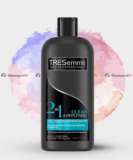 TRESemme Cleanse & Replenish 2-in-1 Shampoo Plus Conditioner,  Multi-Vitamin  Shampoo+Conditioner｜ TRESemme Shampoo