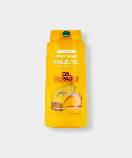Garnier Fructis Oil Repair Shampoo 650ml - Nourish and Repair Your Hair for Added Strength and Shine