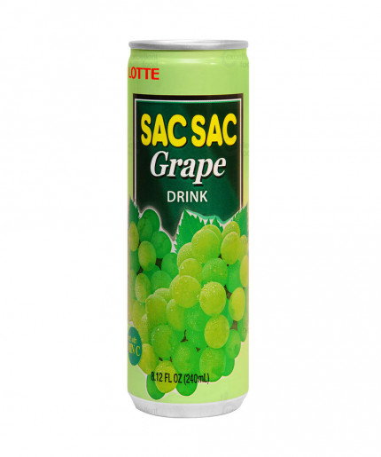 Lotte Sacsac Grape Pulpe Drink 240ml