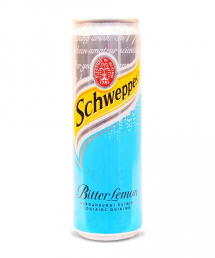 Schweppes Bitter Lemon 320ml - Refreshing Citrus Drink for Every Occasion