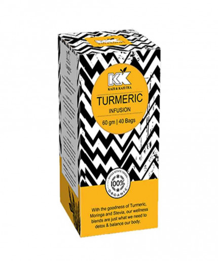 Kazi & Kazi Turmeric Infusion Tea 60 gm: Discover the Power of Natural Wellness