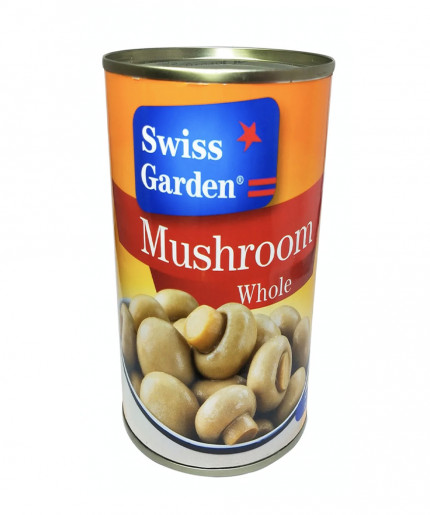 Swiss Garden Mushroom Whole 425g - Delicious and Nutritious Mushrooms for Any Recipe