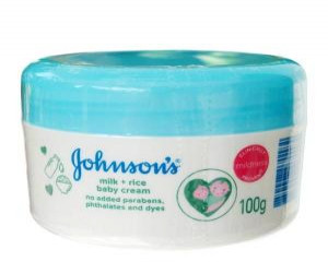 Johnson’s Baby Milk + Rice Cream