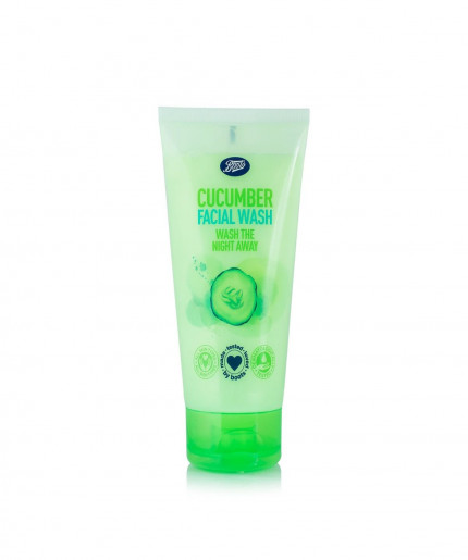 Boots Essentials Cucumber Facial Wash - Refreshing Cleanser for Healthy Skin