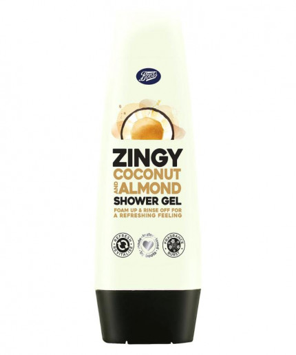 Boots Zingy Coconut And Almond Shower Gel