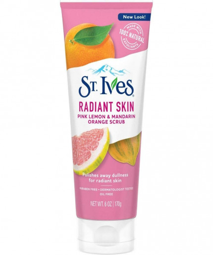 St. Ives Radiant Skin Pink Lemon and Mandarin Orange Face Scrub