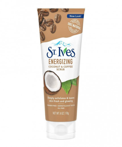 St. Ives Energizing Coconut & Coffee Face Scrub