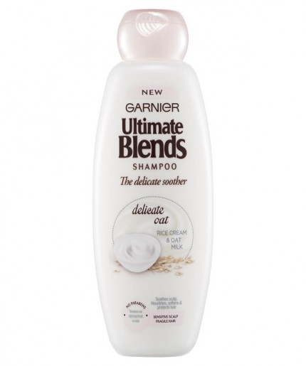 Garnier Rice Cream & Oat Milk Ultimate Blends Shampoo: Nourishing Hair Care with Natural Ingredients
