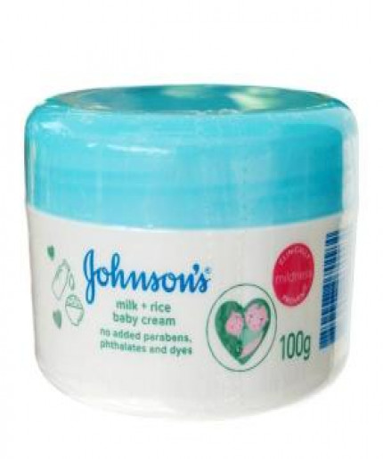 Johnson’s Baby Milk + Rice Cream