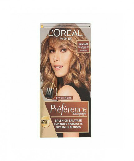 L'Oreal Paris Preference Hair Colour Glam Bronde No3 Light Brown to Dark Blonde - Achieve Stunning Bronding Effect with Ease