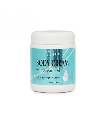 Delon Ultra Hydrating Body Cream with Argan Oil - SLS & Paraben Free