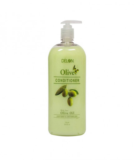 Delon Olive Conditioner: Pure Olive Oil Softening & Detangling Superhero