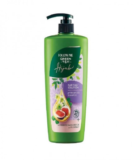Follow Me Green Tea Hijab Hair Fall Solution Shampoo