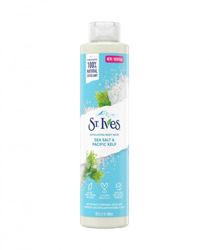 St. Ives Exfoliating Body Wash Sea Salt And Pacific Kelp