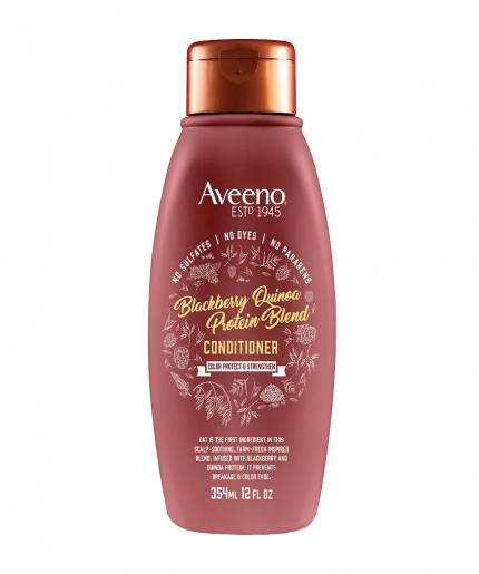 Aveeno Blackberry Quinoa Protein Blend Conditioner estd 1945