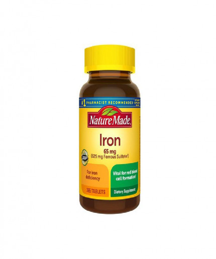 Nature Made Iron 65mg From Ferrous Sulfate