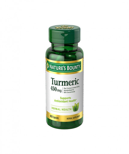 Nature’s Bounty Turmeric Curcumin 450mg 60 Softgels