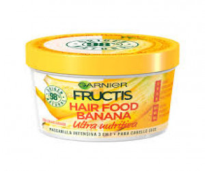 Garnier Ultimate Blends Hair Food Banana 3-In-1 Dry Hair Mask Treatment 390ml