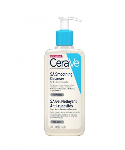 CeraVe SA Smoothing Cleanser with Salicylic Acid 236ml