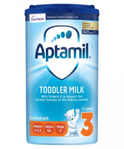 Aptamil 3 Toddler Milk Formula Powder, 1-2 Years, 800g