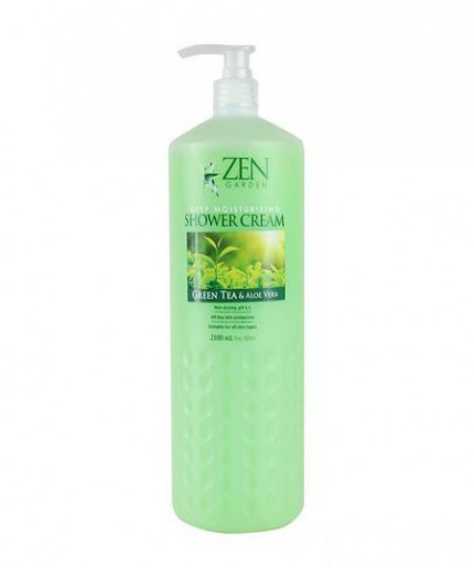 ZEN Garden Shower Cream Green Tea & Aloe Vera 2100ml