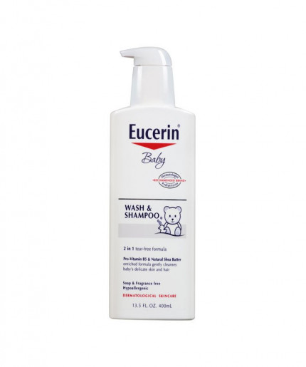 Eucerin Baby Wash & Shampoo 400ml