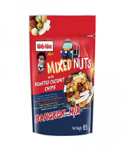 Koh-Kae Bangkok Mix Nuts Roasted Coconut Chips 85g