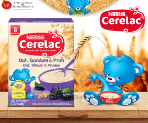 Nestle Cerelac Oat Wheat & Prunes box 250 gm