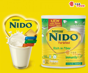 Nestle Nido Fortified Rich in Fiber Full Cream Milk Powder 1950G