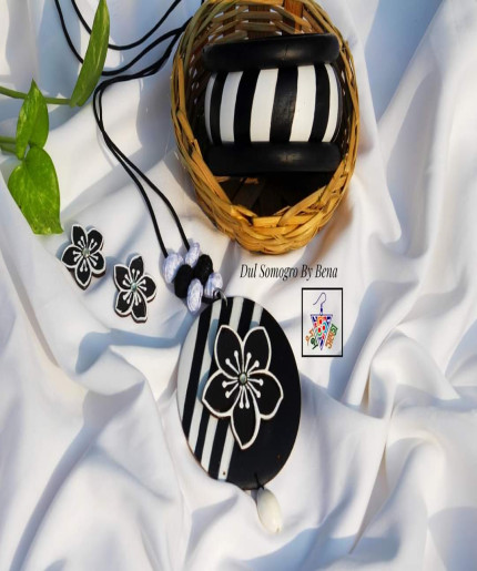 Black Kath Golap Set