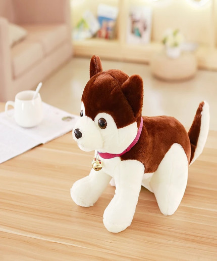 Cute Husky Dog Soft Toy Doll for Baby
