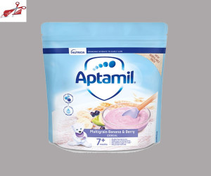 Aptamil Multigrain Banana & Berry Cereal 200gm