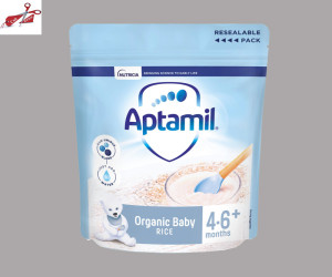 Aptamil Organic Baby Rice From 4-6months 100gm
