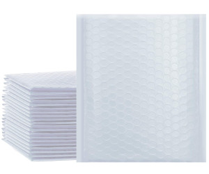 8*12 inches White Self Adhesive Bubble wrap Mailing Poly - 100 pcs