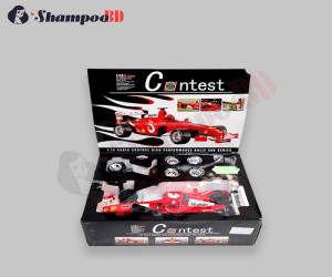 RC Car Racing F1 Formula One Car 1:10 Radio Control cars with 4 spare tyres Flashing lights car model electronic toy vehicles
