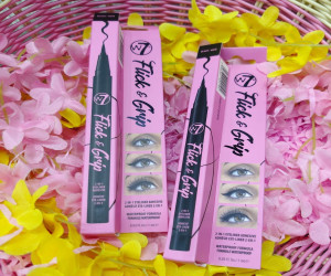W7 Cosmetics Flick & Grip 2 In 1 Adhesive Eyeliner Pen