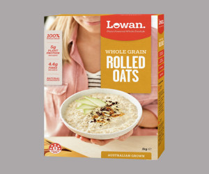Lowan Whole Grain Rolled Oats 1 Kg