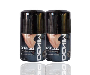 Denim Black Deodorant Roll On, DeoMax, 50ml -Italy